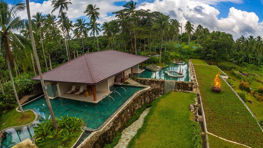 Aqua therapy center in The Farm at San Benito Aqua therapy center in The Farm at San Benito
