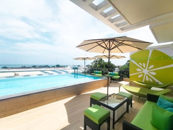 Rooftop pool at LIME Hotel Boracay