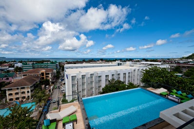 Daytime Facade view of LIME Hotel Boracay