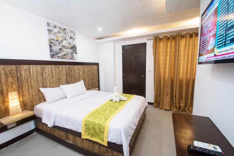 View of Standard Room at Bamboo Beach Boracay with TV
