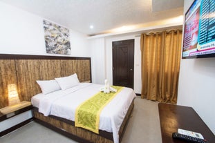 View of Standard Room at Bamboo Beach Boracay with TV
