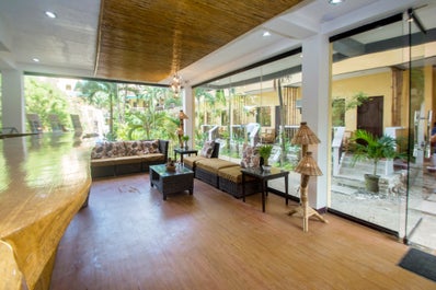 Lobby of Bamboo Beach Boracay