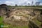 Rock formations of Baluarte de San Diego in Intramuros