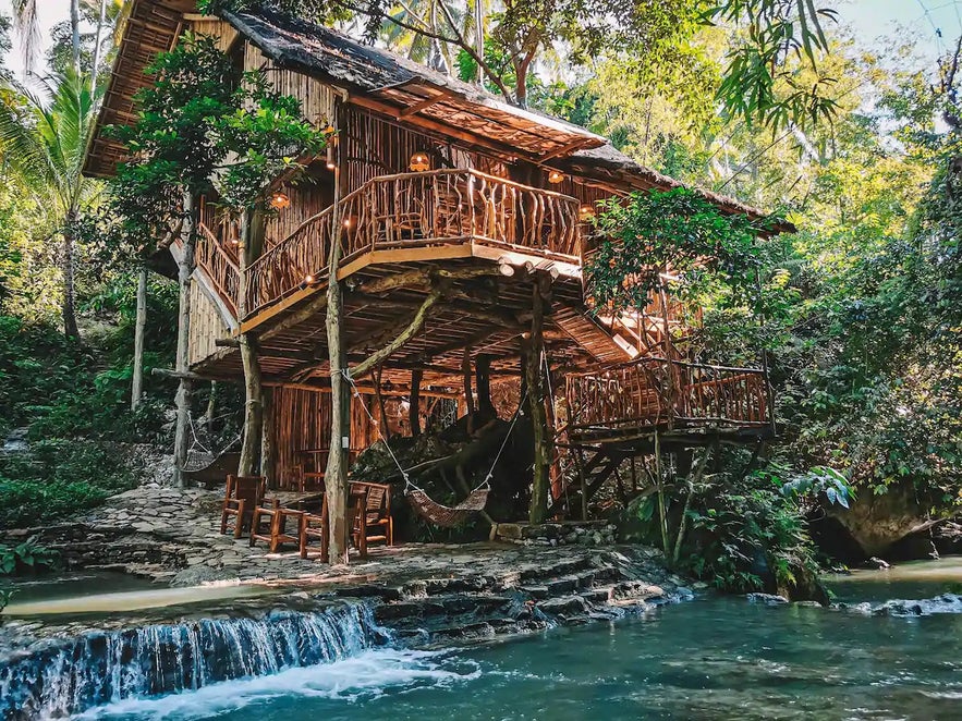 Exterior of Treehouse de Valentine Exterior of Treehouse de Valentine