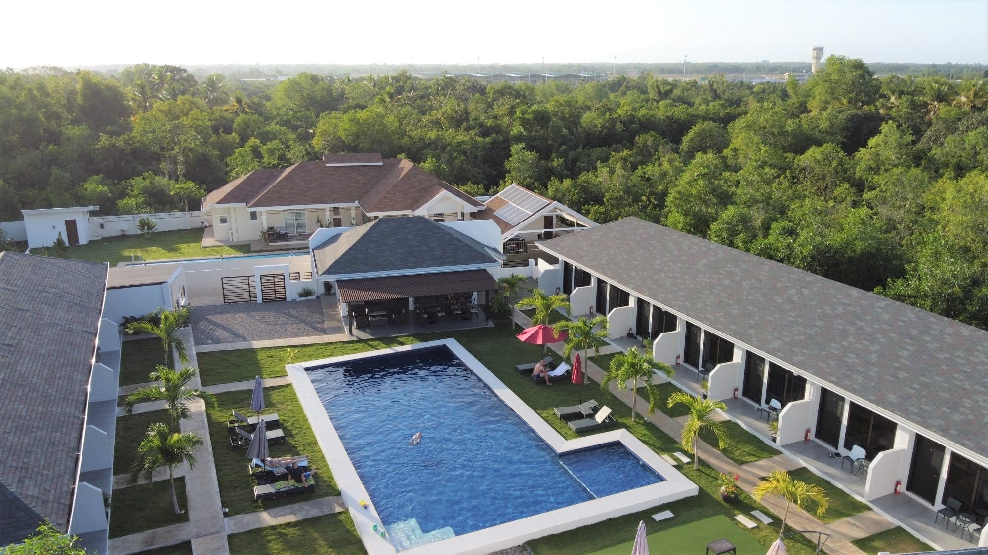 Aerial view of Ohana Resort Panglao