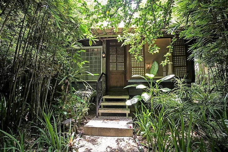 Entrance of Chateau Hestia's Capiz Casita