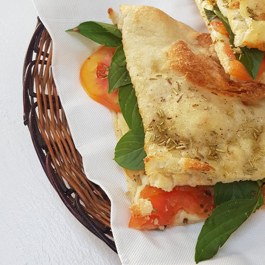 Aplaya's Focaccia Caprese Aplaya's Focaccia Caprese