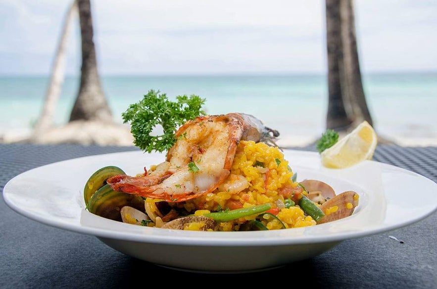 Mama's Fish House's seafood paella Mama's Fish House's seafood paella