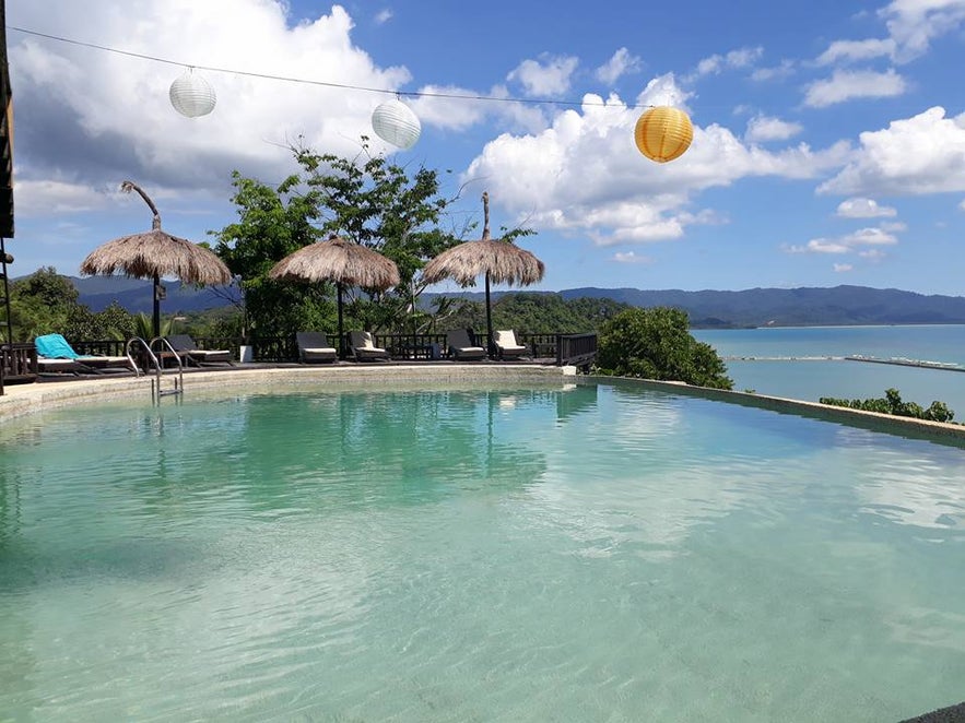 Peace and Love Resort's beachside pool Peace and Love Resort's beachside pool