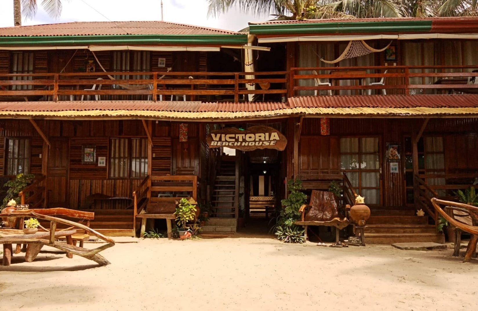 Exterior of Victoria Beach House