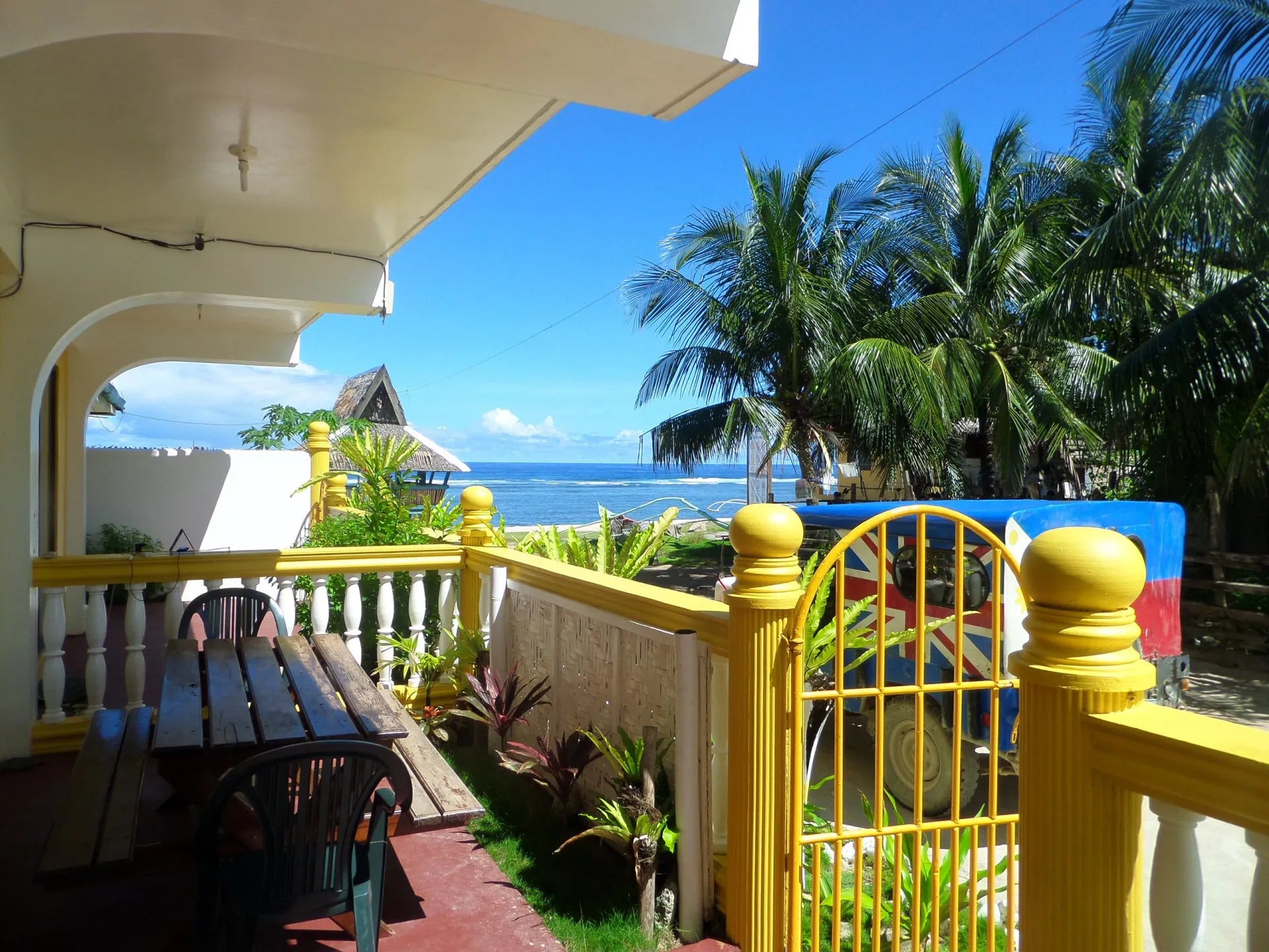 A private veranda at Sailfishbay Surf & Big Game Fishing Lodge