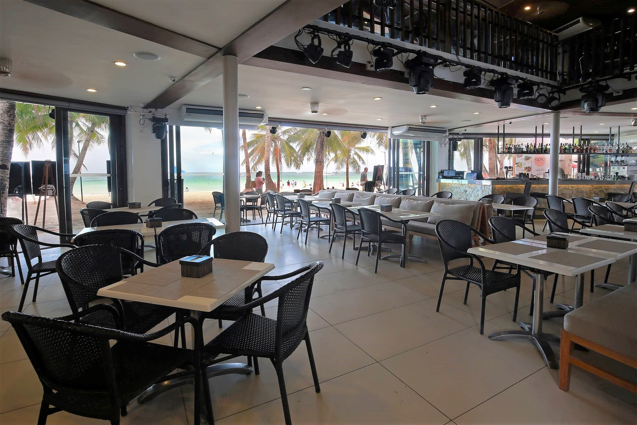Interior of Epic Boracay