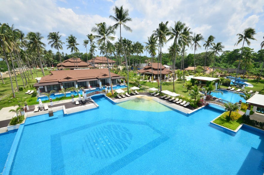 Pool area of Princesa Garden Island Resort Pool area of Princesa Garden Island Resort