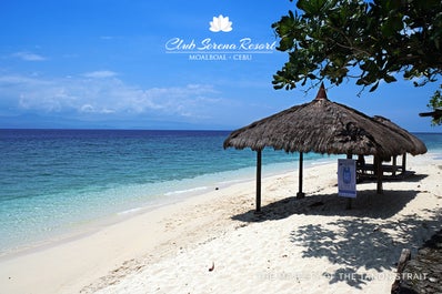 Beachfront of Club Serena Resort Moalboal