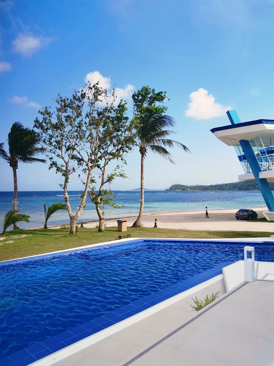 Residencia Del Hamor Beachfront's pool area Residencia Del Hamor Beachfront's pool area