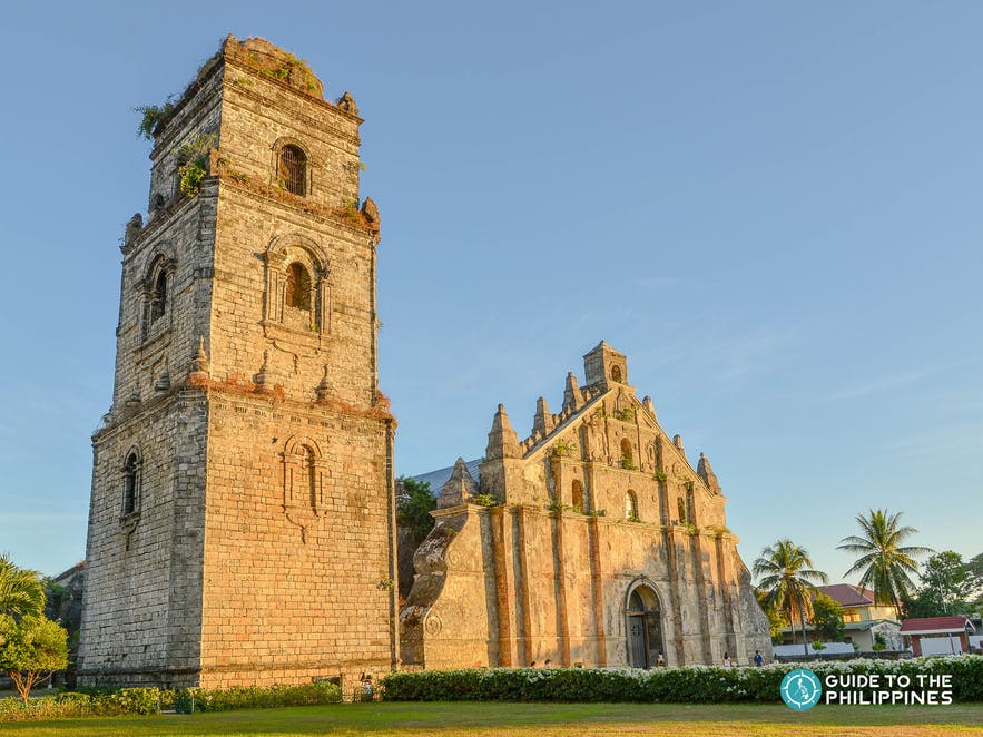Facade of Paoay Church in Ilocos Norte Facade of Paoay Church in Ilocos Norte