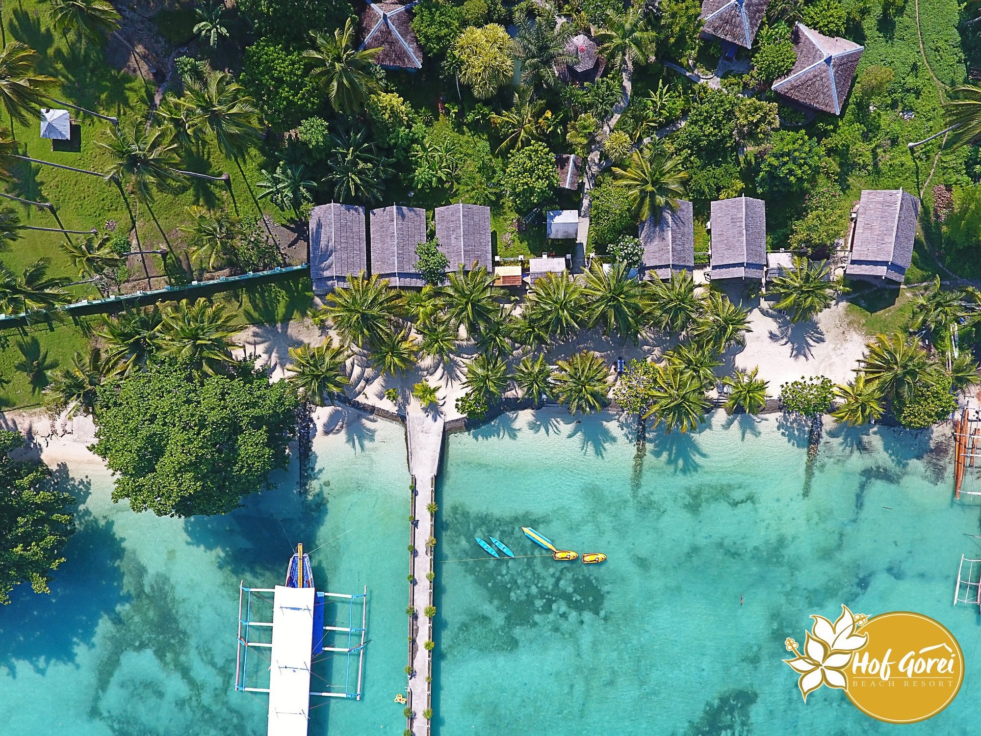 Aerial view of Hof Gorei Beach Resort