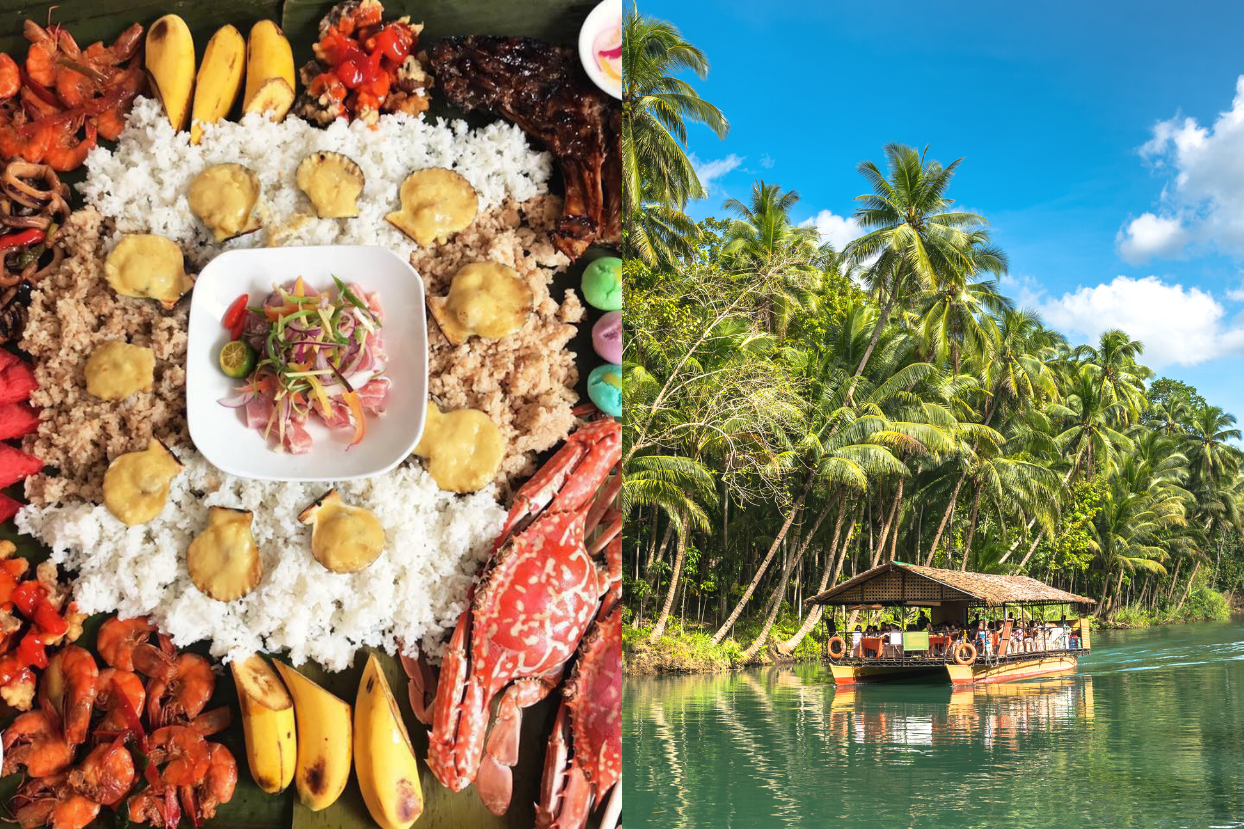 TNTS Boodle Fight & Seafood House and Loboc Riverwatch Floating Restaurant