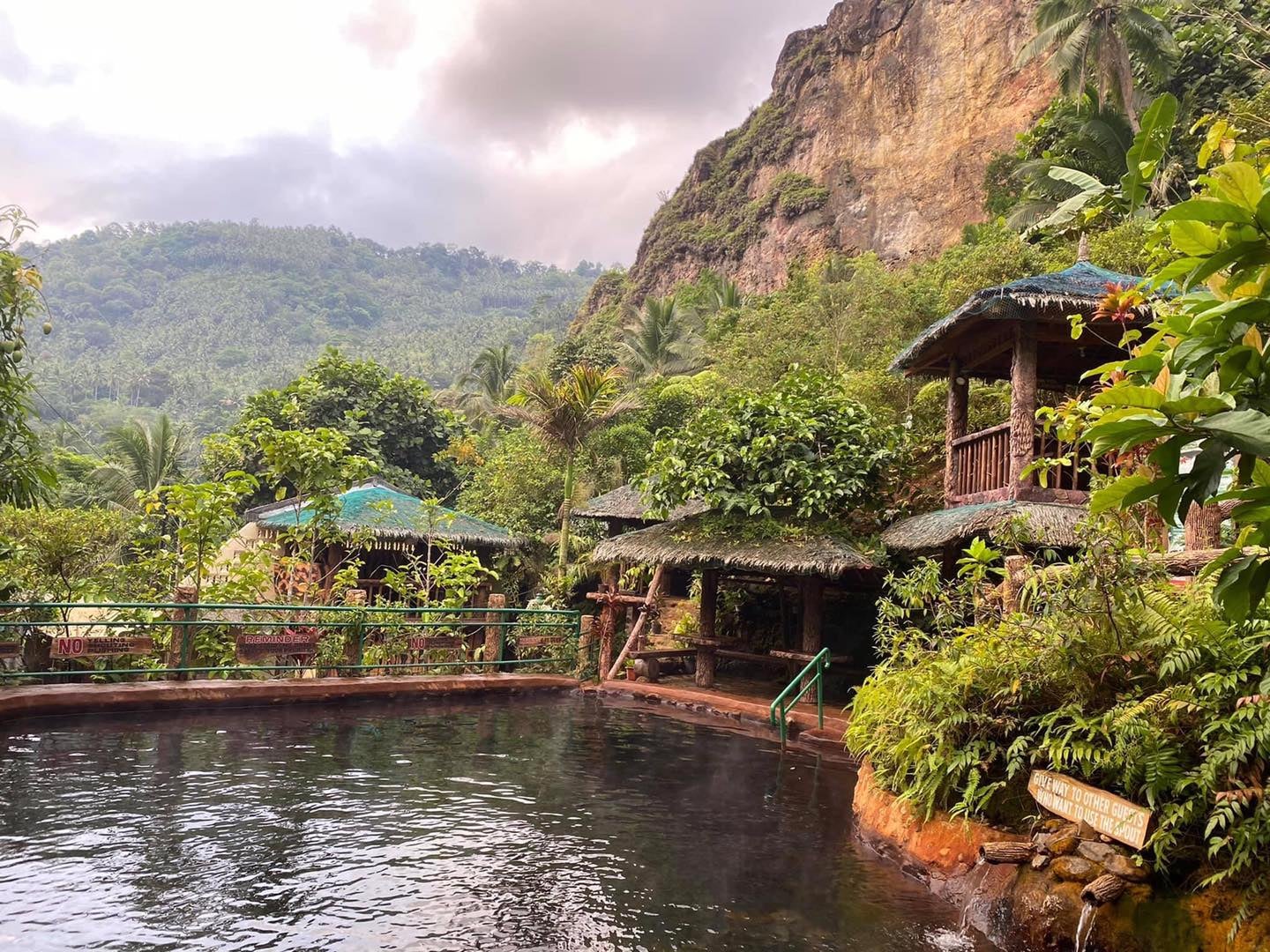 A pool in Red Rock Hot Spring