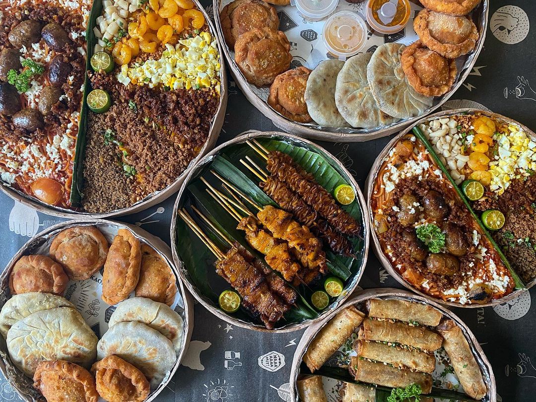 Sarsa Kitchen + Bar's bilao meals