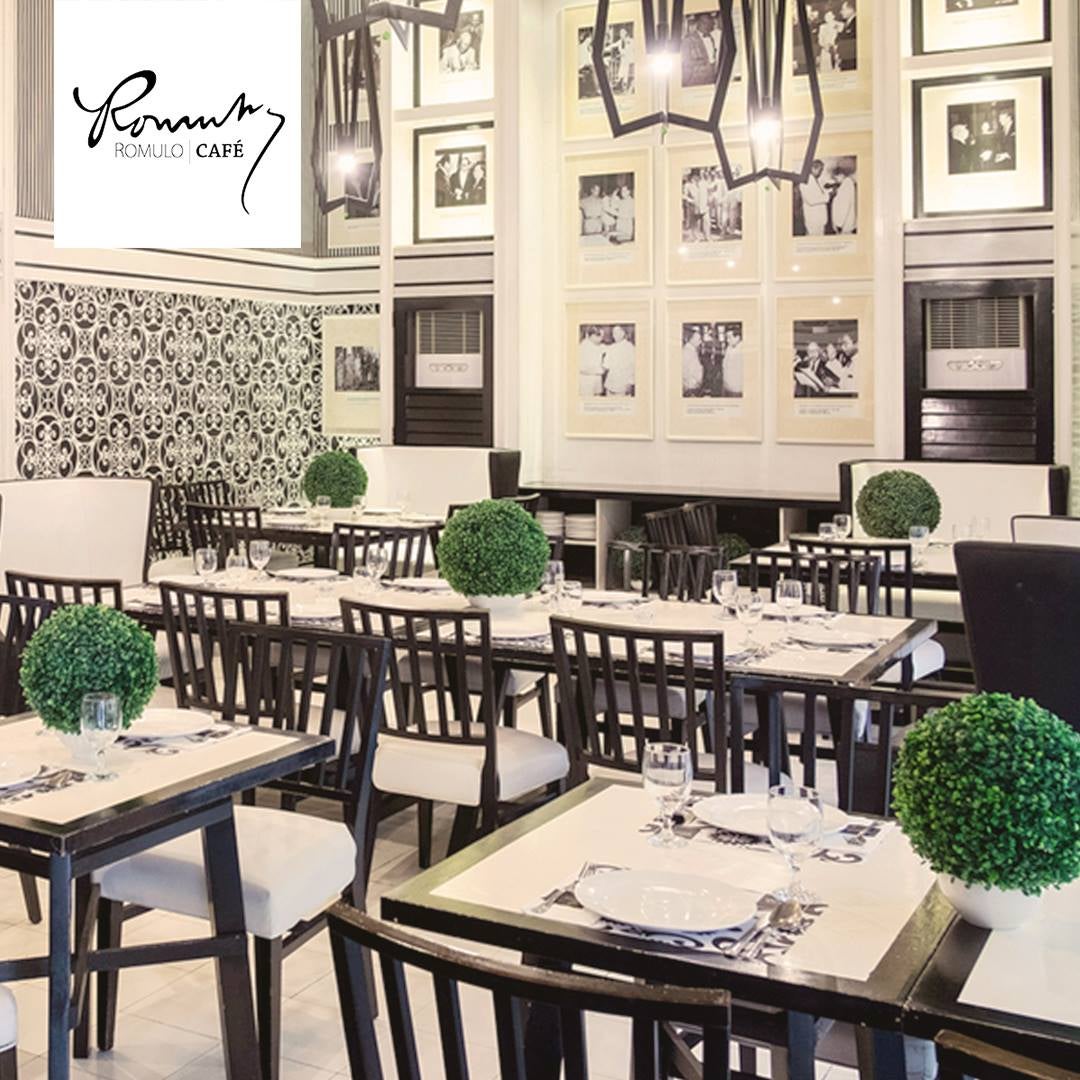 Romulo Cafe's Makati City branch