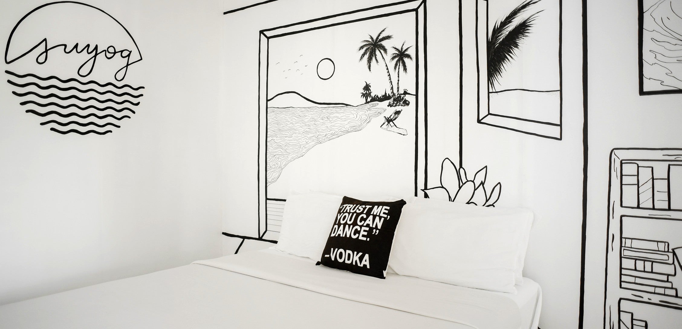 Inside the Double Room at Suyog Life Resort