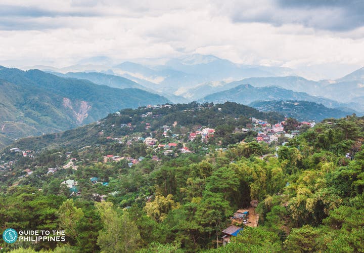 View from Baguio's Mines View Park