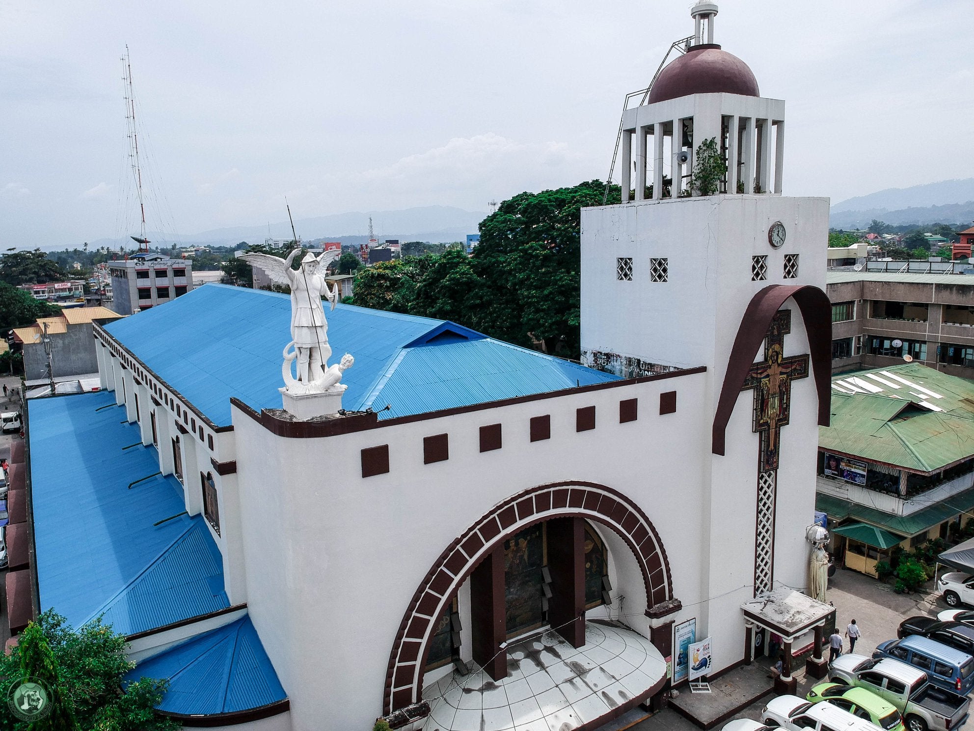 Aerial view of St. Michael's Cathedral
