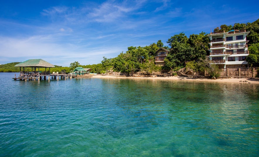 La Estancia Busuanga's beachfront La Estancia Busuanga's beachfront