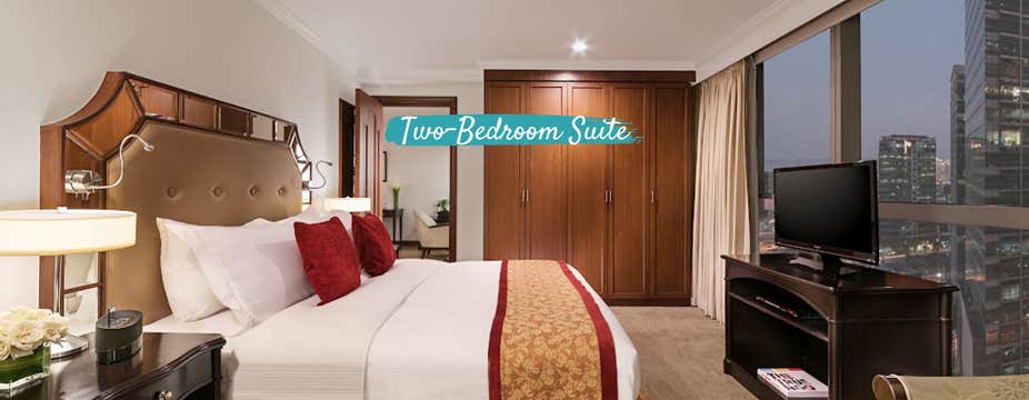 Manila Quarantine from LAX at Discovery Suites with Philippine Airlines | 2BR, Meals & Virtual Tours