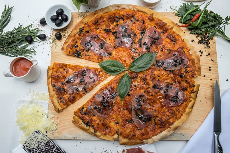 Kalinaw Resort Restaurant's pizza Kalinaw Resort Restaurant's pizza