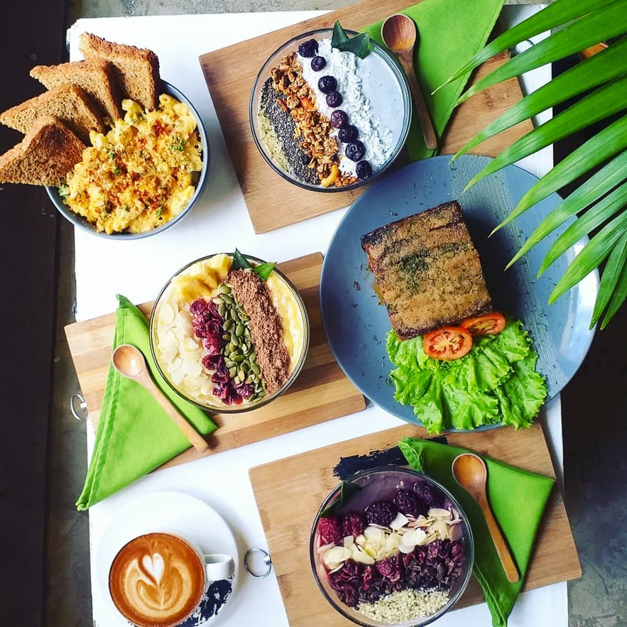 Dishes served at Taste El Nido - The Vegan Cafe PH Dishes served at Taste El Nido - The Vegan Cafe PH