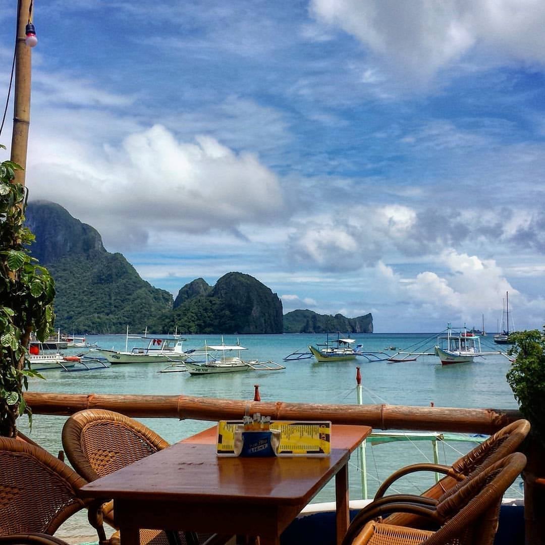 View from El Nido Boutique Artcaf&eacute;