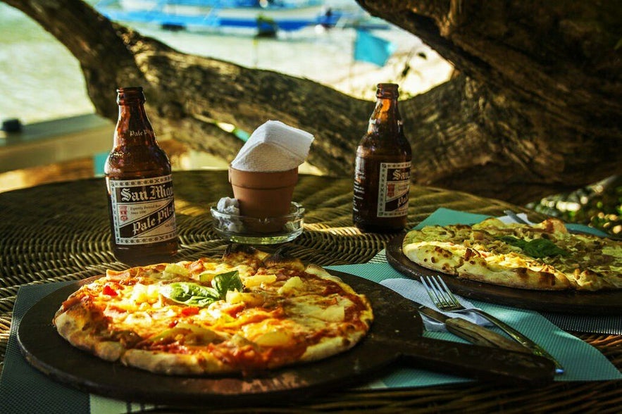 Two pizzas by Bella Vita El Nido Two pizzas by Bella Vita El Nido