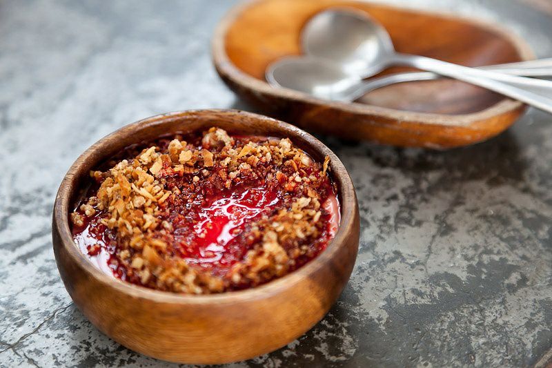 Happiness Beach Bar's malabi Happiness Beach Bar's malabi