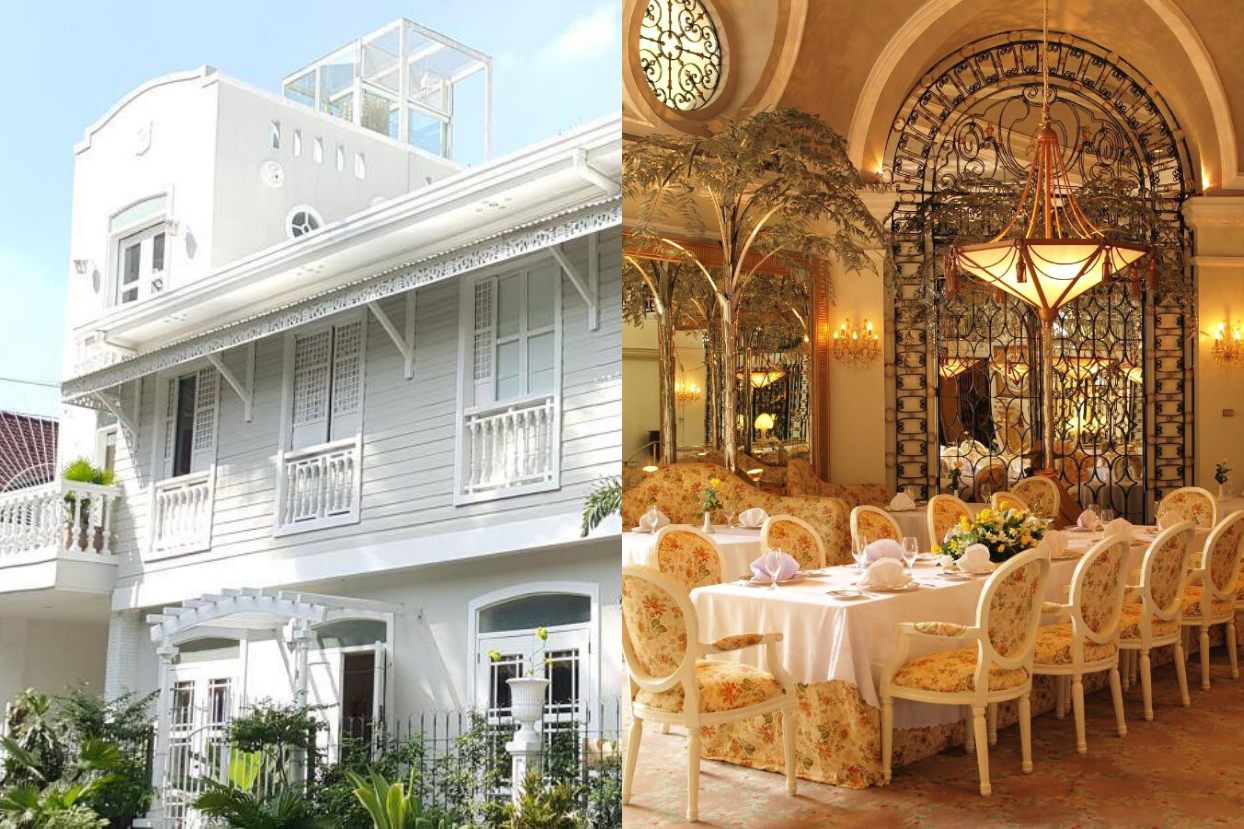 Las Casita Mercedes and Manila Hotel