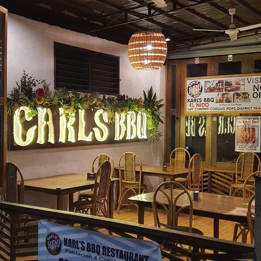 Interior of Karl's BBQ
