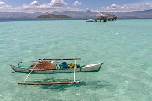 Boat at Manjuyod Sandbar