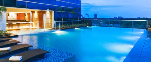 Pool View at Savoy Hotel Mactan Newtown Cebu