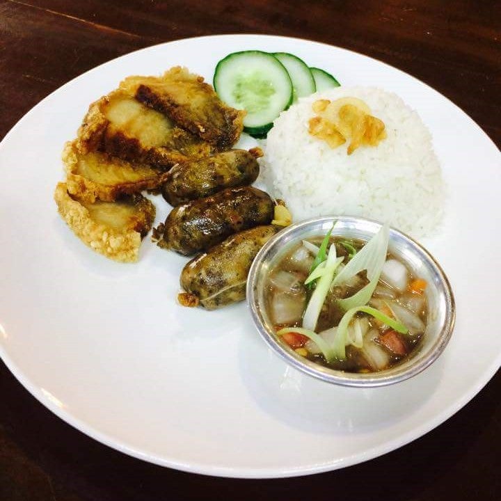 BarTech's bagnet and longganisa meal BarTech's bagnet and longganisa meal