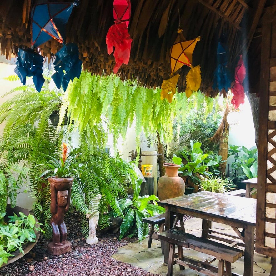 Hidden Garden Lilong and Lilang Restaurant's al fresco area Hidden Garden Lilong and Lilang Restaurant's al fresco area