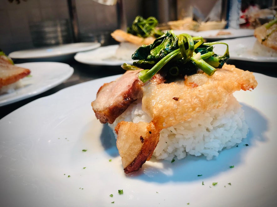 Casa Vicente Restaurant's Italian bagnet Casa Vicente Restaurant's Italian bagnet