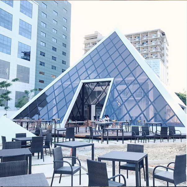 The Pyramid's exterior