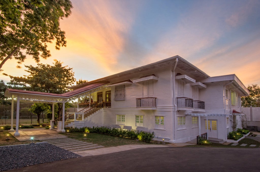 Circa 1900 Casa Uno's exterior at sunset