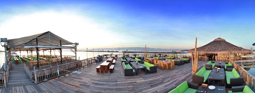 Lantaw Native Floating Restaurant's dining areas Lantaw Native Floating Restaurant's dining areas