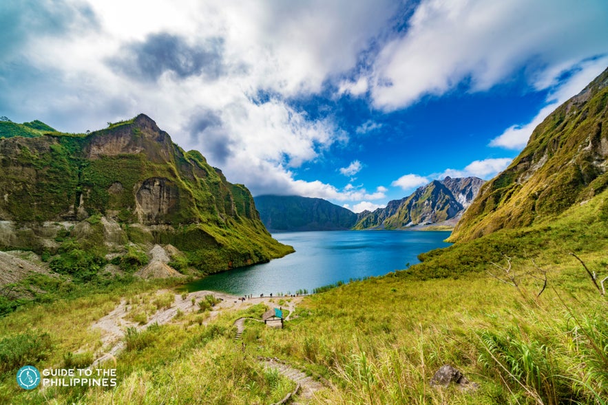 Mt. Pinatubo's crater lake Mt. Pinatubo's crater lake