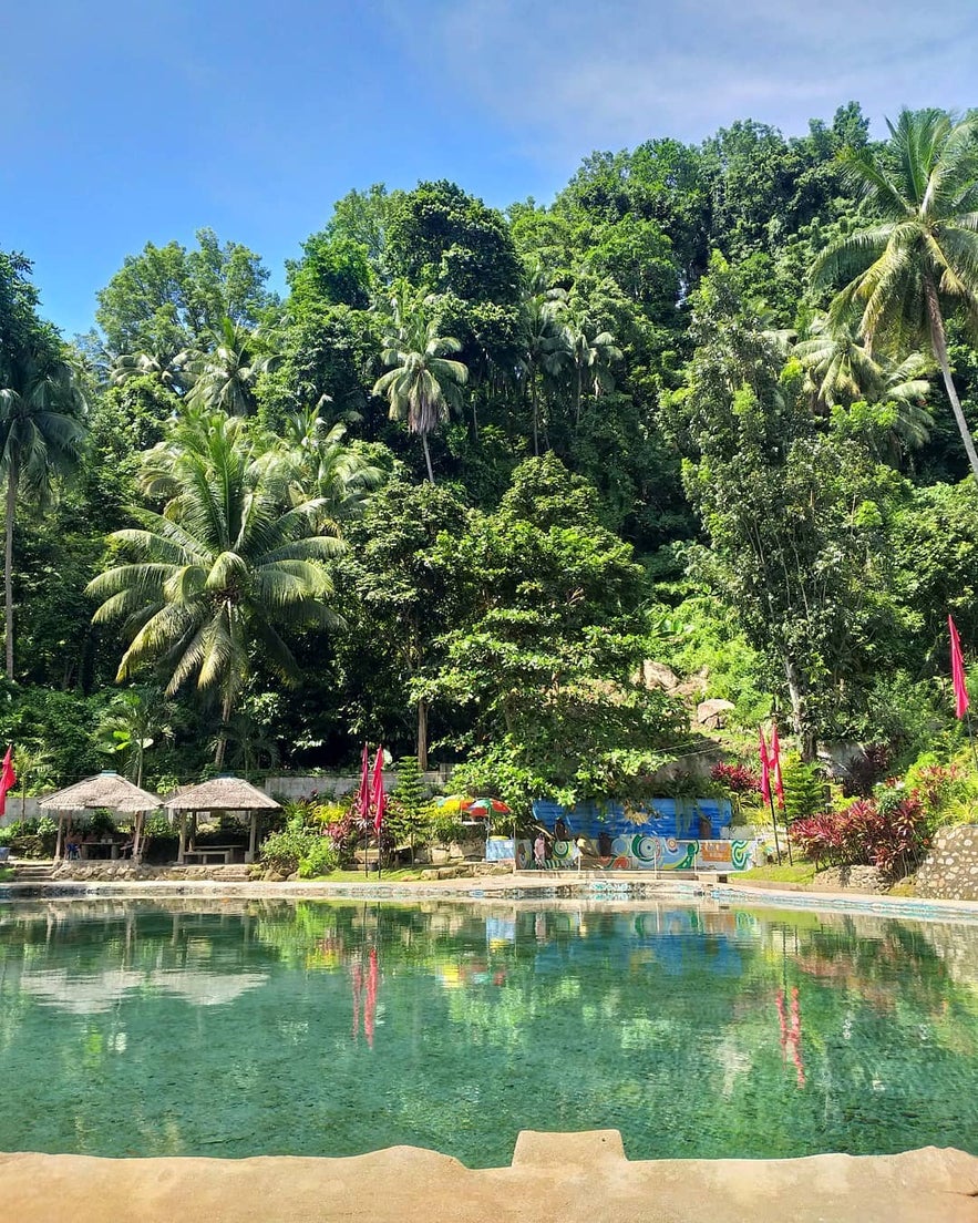 A pool in Sto Nino Cold Spring resort A pool in Sto Nino Cold Spring resort