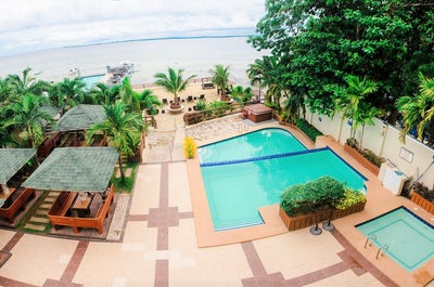 Beachfront of Palmbeach Resort & Spa Mactan, Cebu