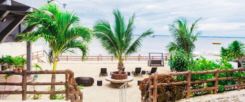 Beachfront of Palmbeach Resort & Spa Mactan, Cebu