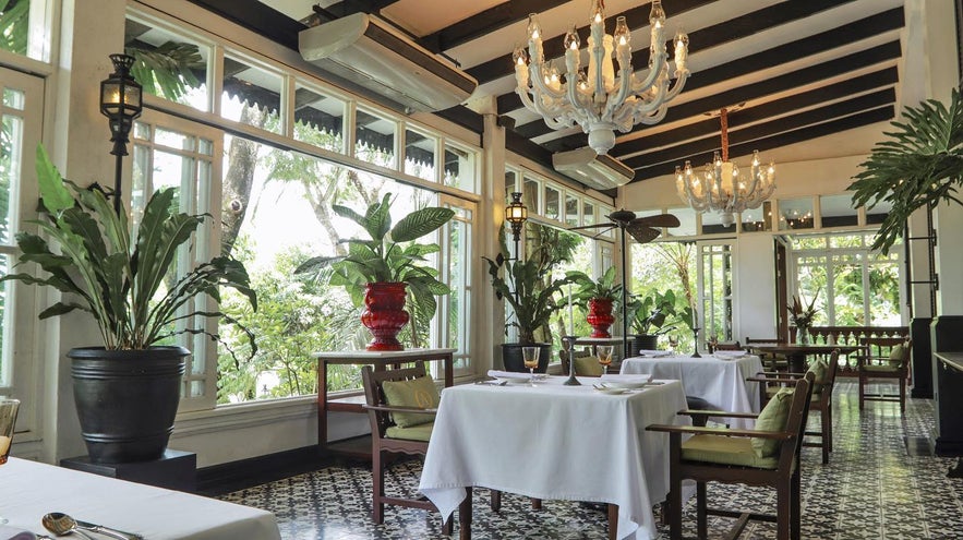 Interior of Antonio's Garden Interior of Antonio's Garden